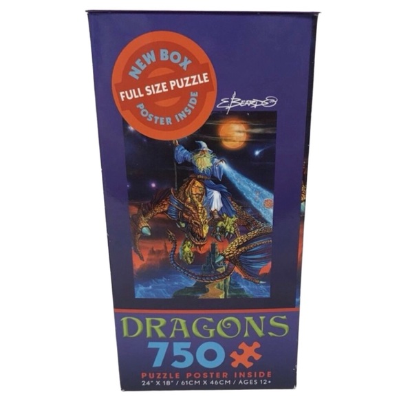 Ceaco Other - Ceaco Dragons 750 pc. Jigsaw Puzzle